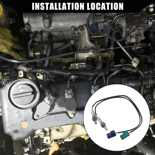 Set of 2 Upstream Downstream Oxygen Sensors for Nissan (No.226A0-8J100/22690-2A000)