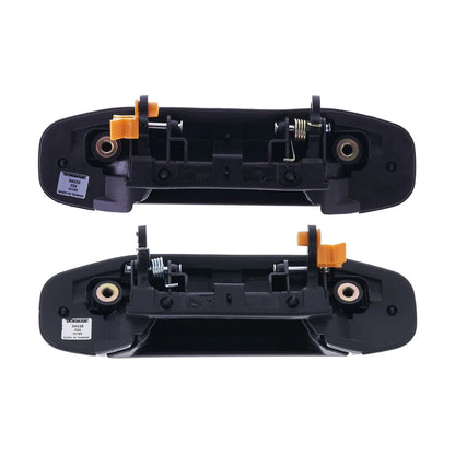 Set of 2 Outer Door Handles for Mitsubishi Pajero (1991–2000) Black