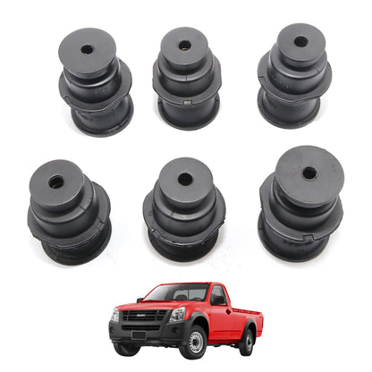 Set of 4 Cabin Mount Rubber Bushings for Isuzu D-Max (RT50 RT85)