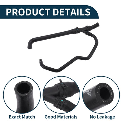 Radiator Hose for Porsche Panamera (2010–2012) No. 94810605124 Rubber