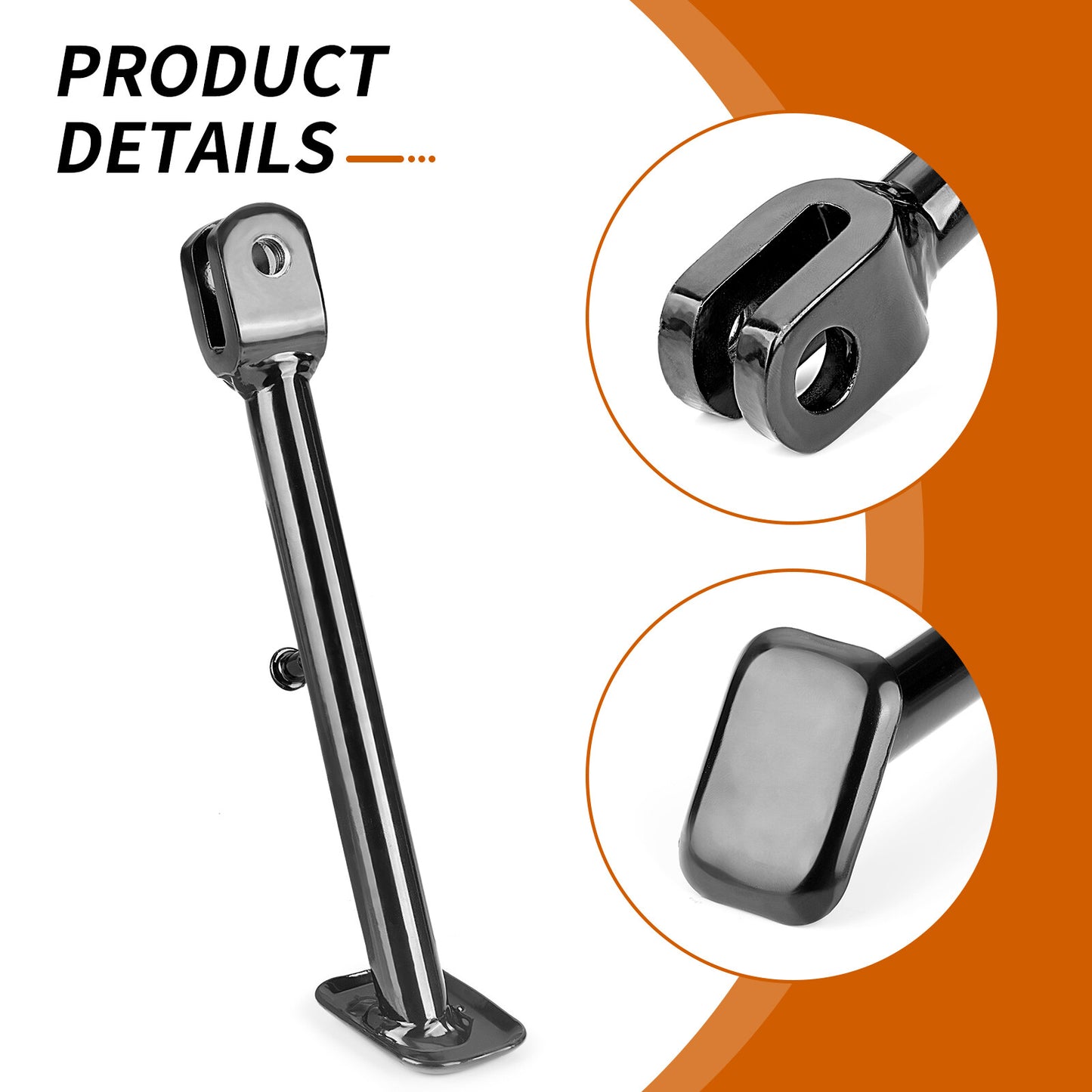 Side Kick Stand Bar Assembly with Spring Kit for Honda CRF50F (2004–2012)