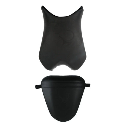 Black Front Rear Driver Passenger Seat for Yamaha YZF R6 (2008-2016)