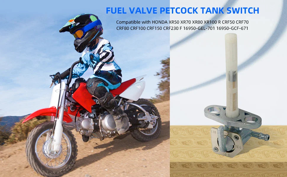 Tank Petcock for Honda XR100R XR50R XR80R XR70R