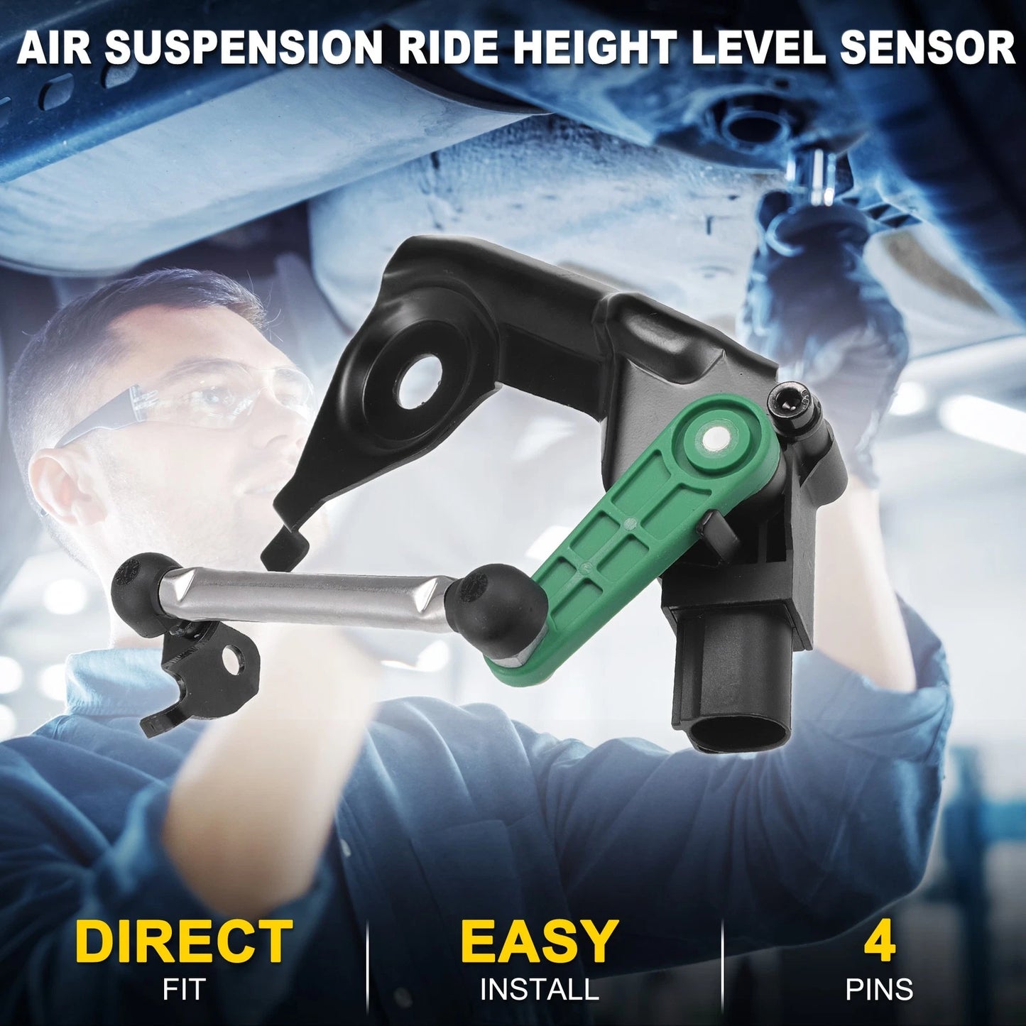 Air Suspension Ride Height Level Sensor for Audi A4 (2008–2016) No. 8K0941309D