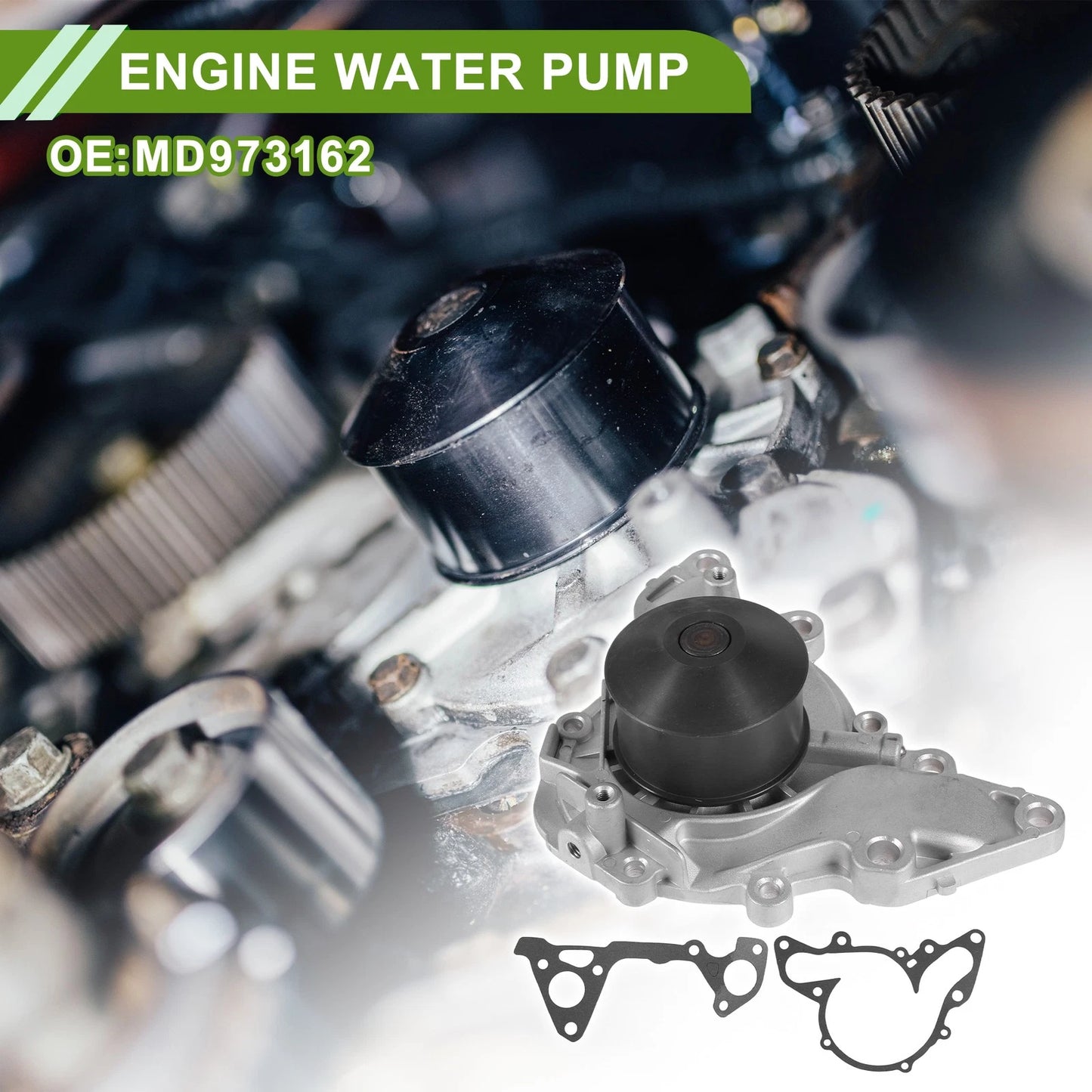 Engine Water Pump for Mitsubishi Eclipse (No.MD973162)