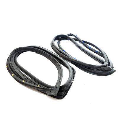Set of 2 Front Door Weatherstrip Rubber for Honda Accord (2007–2012)