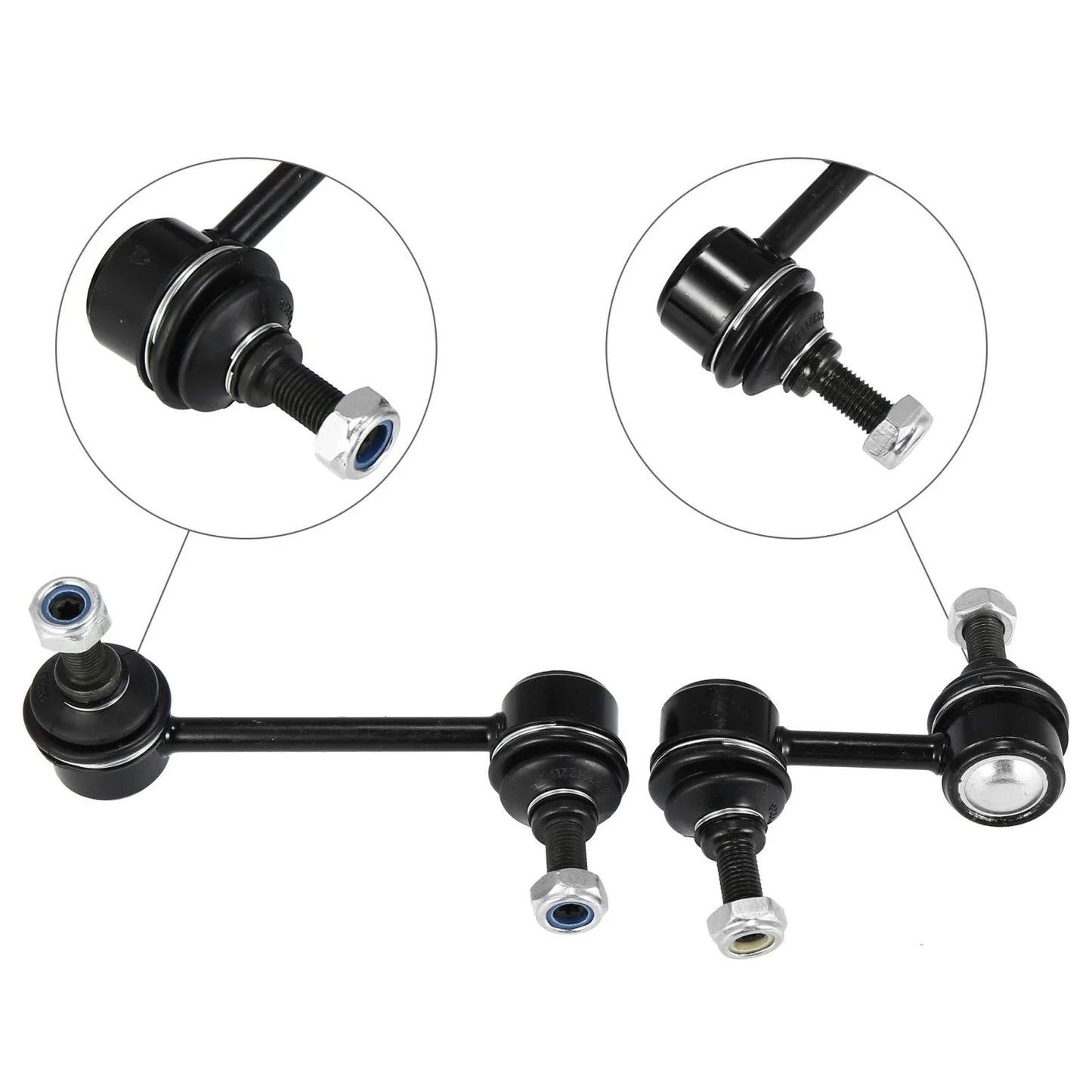 4 x Front Rear Sway Bar Links Stabilizer Link for Honda Accord (2003-2007)