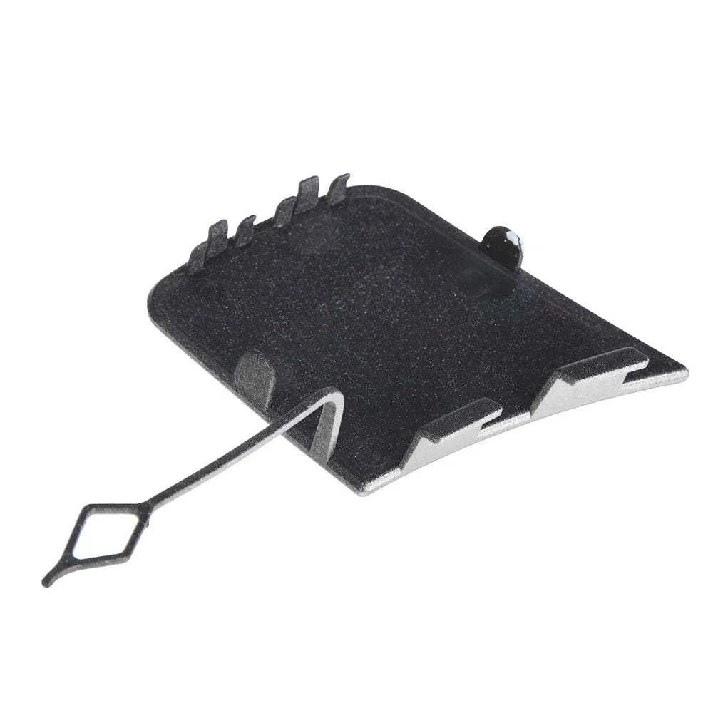 Front Bumper Tow Hook Cover for BMW (2012-2019) - White ABS Plastic
