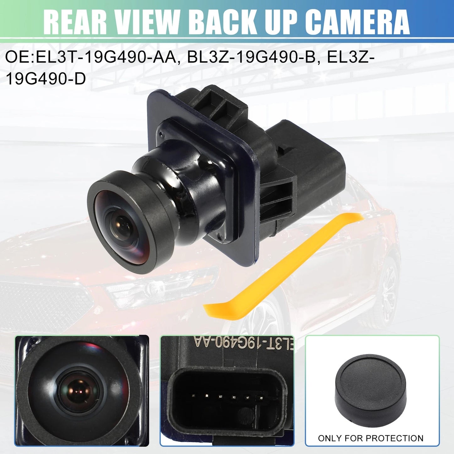 Rear View Park Assist Reverse Camera EL3T-19G490-AA for Ford F-150 (2015–2023)