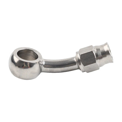 10.2mm Stainless Steel AN-3 28�� Eye Banjo Hose Ends for Motorcycle