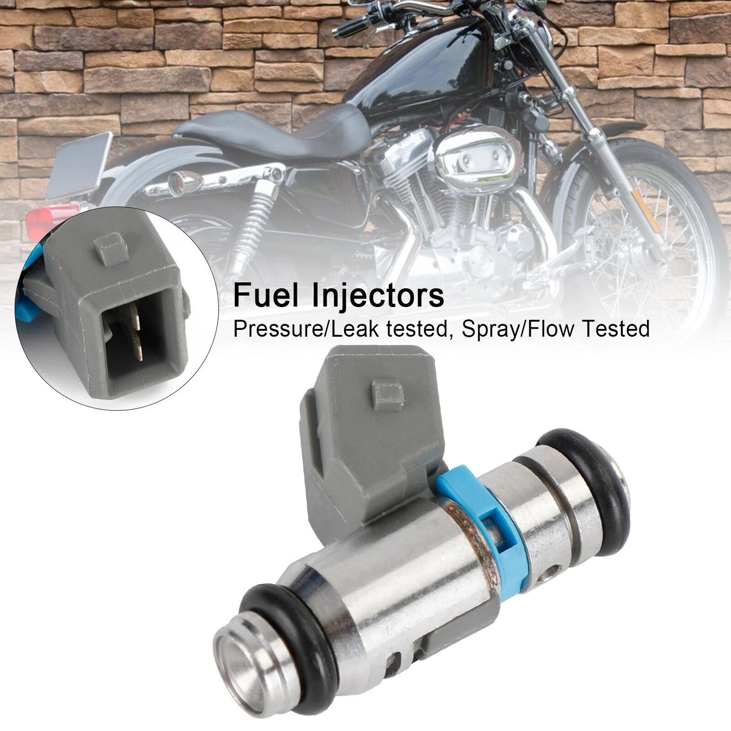 8X Direct Fuel Injector for Repl 27706-07/A IWP-181 Twin Power 3