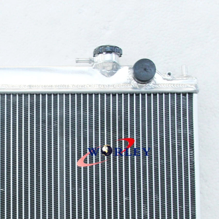 Aluminum Radiator with Fan for Nissan Navara D22 (1997–2001)