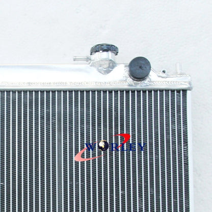 Aluminum Radiator with Fan for Nissan Navara D22 (1997–2001)