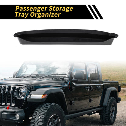Storage Tray Organizer for Jeep Wrangler JL JLU (2018–2023) Black