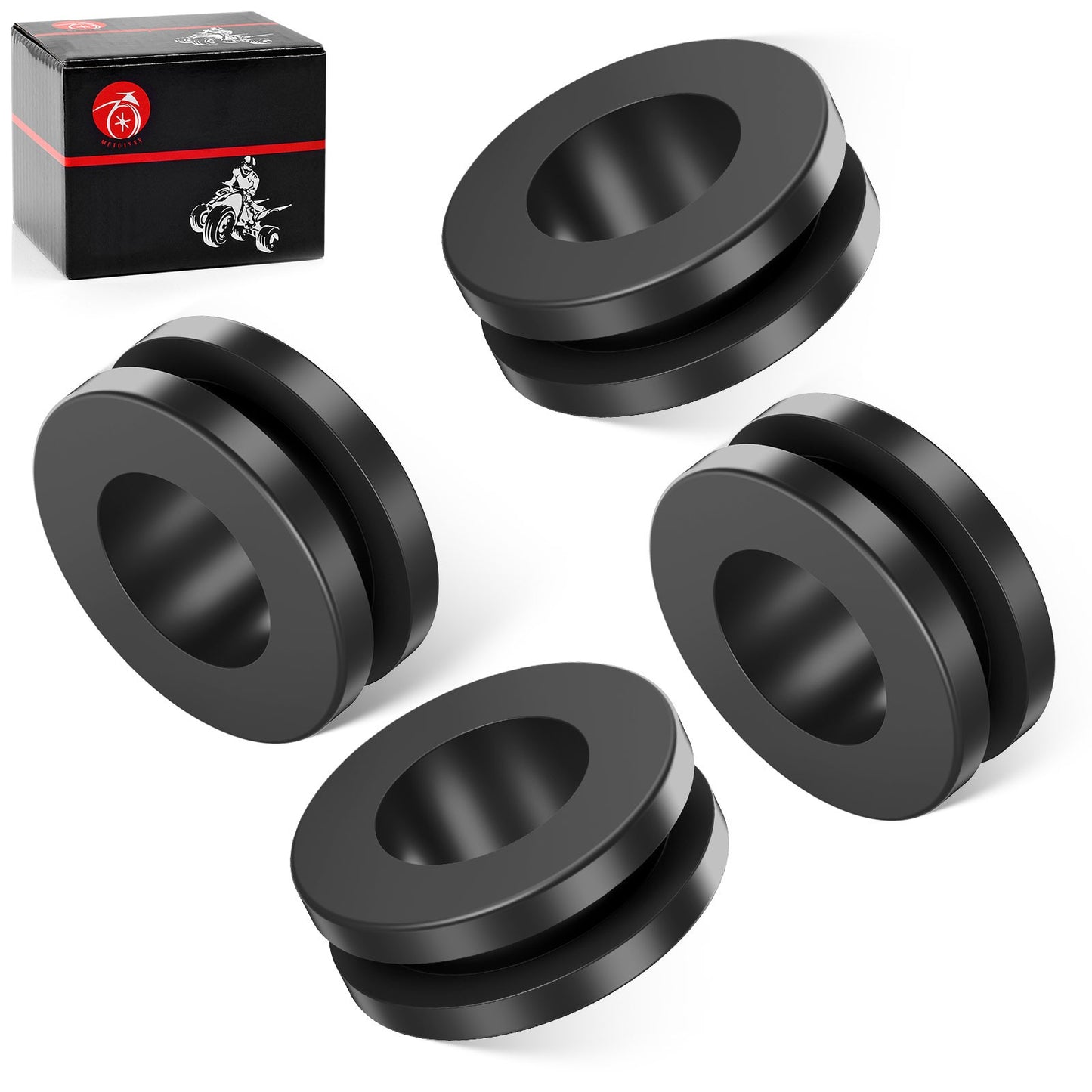 Set of 4 Fuel Tank Vent Insulator Grommets for Club Car Gas Golf Cart