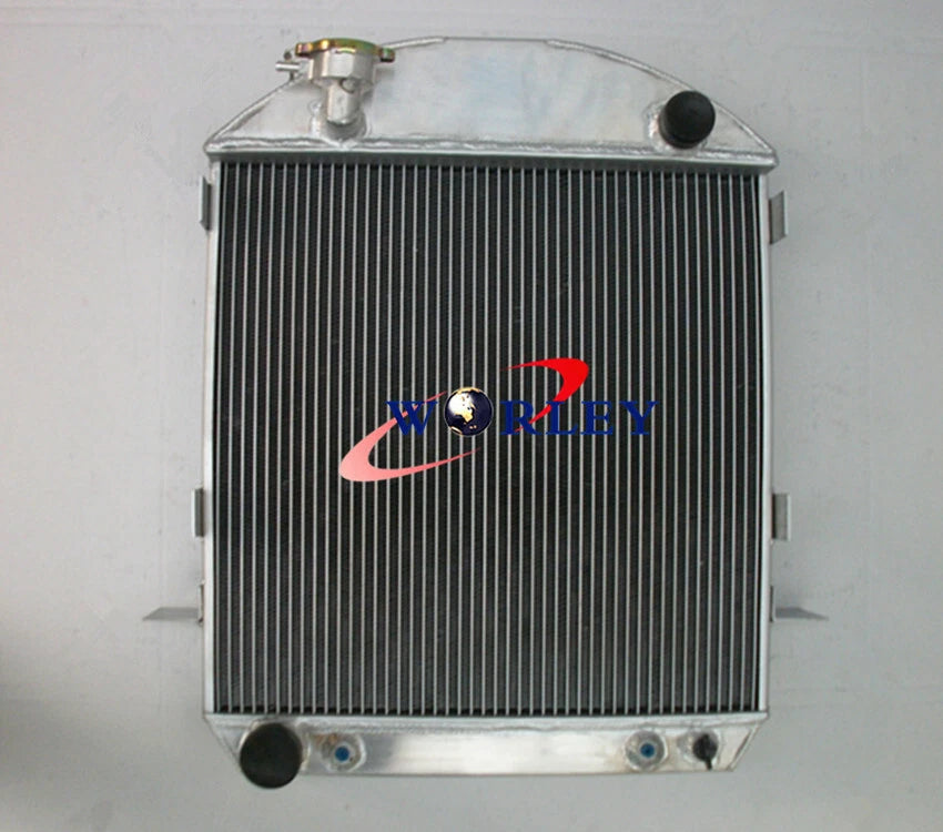 3 Row Aluminum Radiator with Fan for Ford Model T-Bucket (1924–1927)