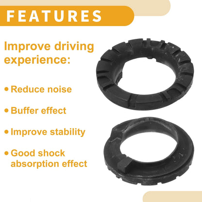 Upper Coil Spring Insulators Rubber 1 Pc for BMW 530e (2018-2022)