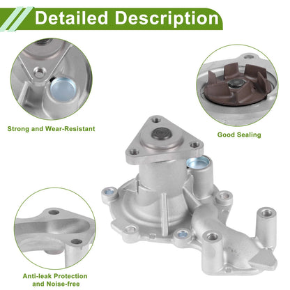 Engine Water Pump for Ford C-MAX (2012–2019) No. 00494540