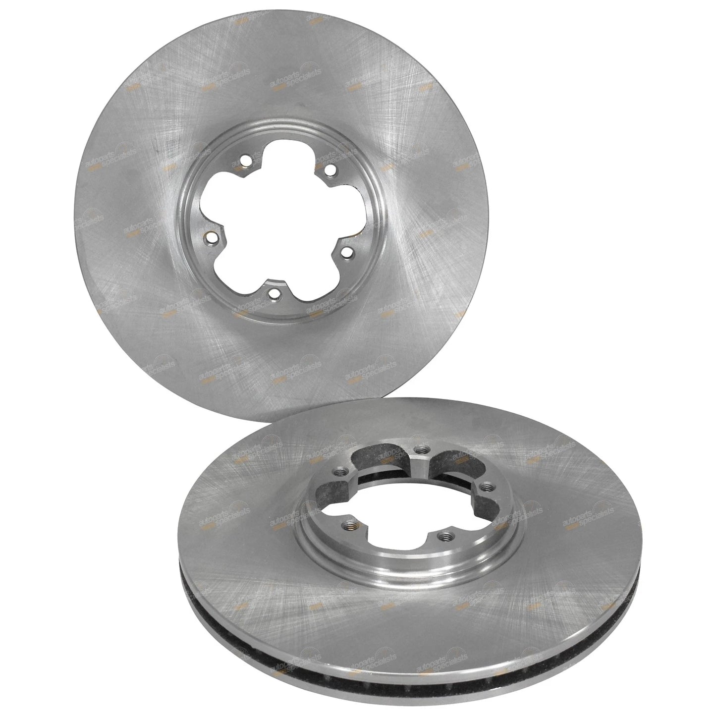 2 Front Disc Brake Rotors for Ford Transit VH VJ (2001–2006)