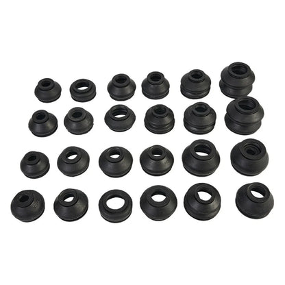 28pcs Ball Joint Boot Suspension Dust Cover for Track Tie Rod Linkage Kit