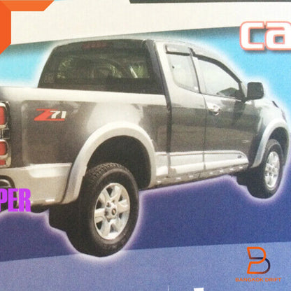Matte Black Wheel Arch Flares for Holden Colorado RG (2012-2016)