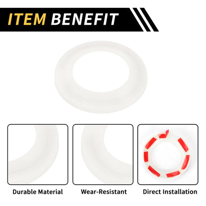 A Pillar Speaker Ring Cover Trim for Jeep Wrangler JK (2007–2014) White