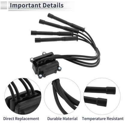 Ignition Coil Pack for Renault Kangoo (2001–2007) OE 8200051128