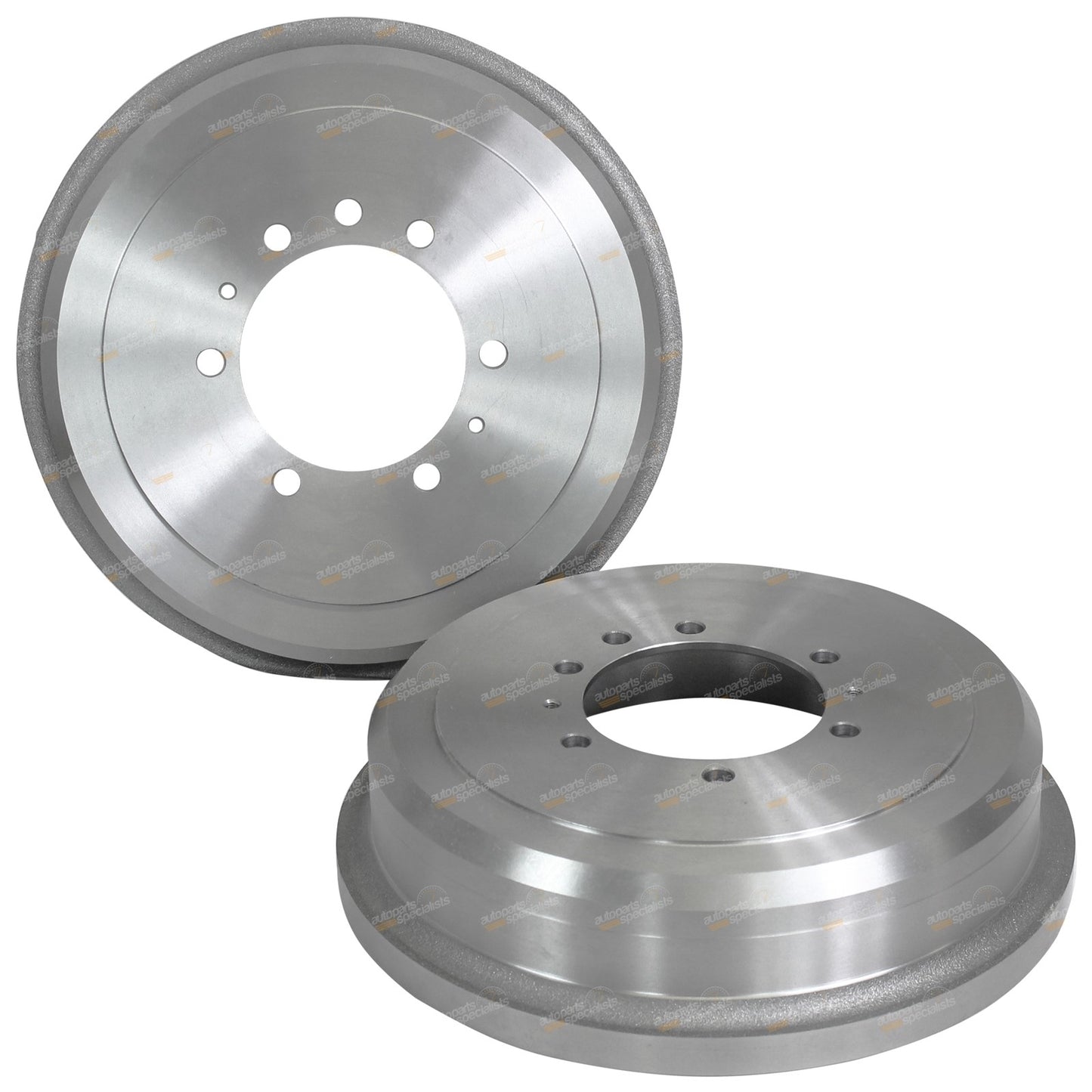2 Rear Brake Drum Assemblies for Nissan Patrol GQ Y60 Ford Maverick GY KY (1988–1995)