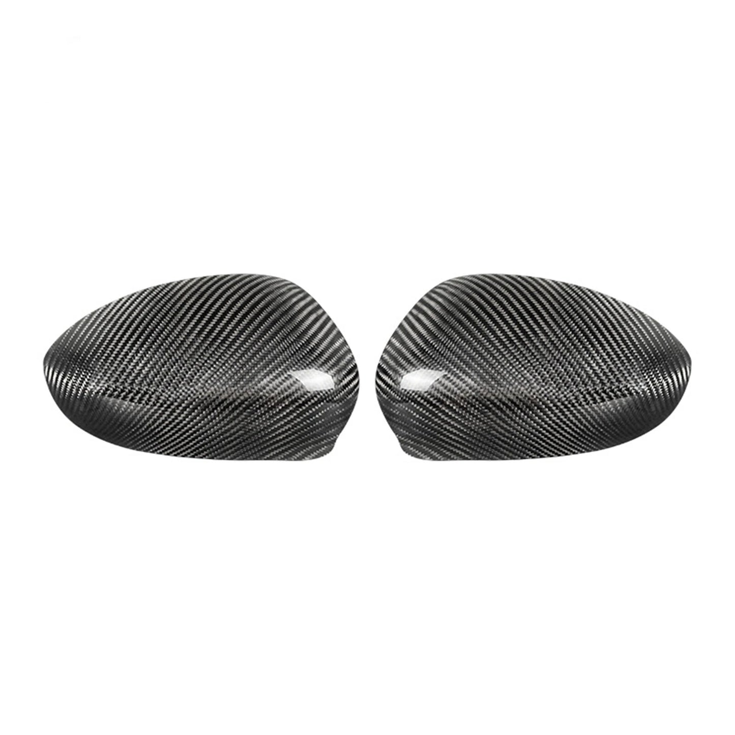 1 Pair Carbon Fiber Side Mirror Covers for Fiat 500 Abarth (2010-2023)