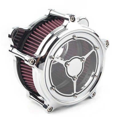 Turbine Spike Air Intake Filter Cleaner for Harley Road Glide FLTR (2008–2016)