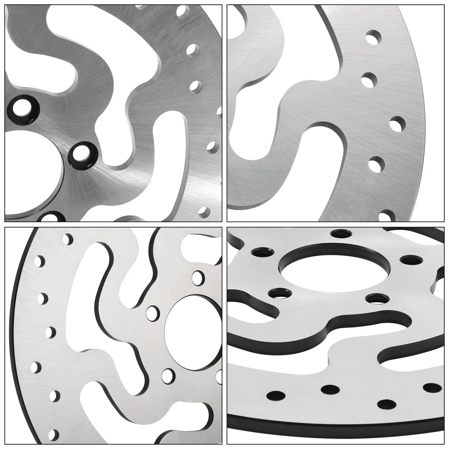 Rear Brake Disc Rotors & Bolts for Harley Touring Electra Road Glide