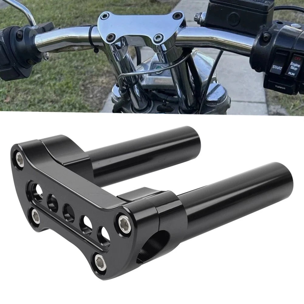 Pullback Handlebar Riser Top Clamp 8.5" for Harley Dyna (2012–2017)