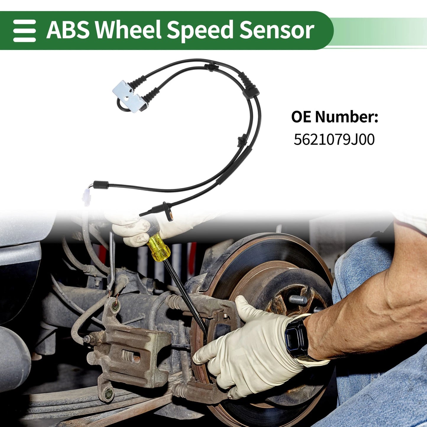 ABS Wheel Speed Sensor No. 5621079J00 for Suzuki SX4 (2007–2014)