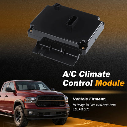 A/C Heater Control Module 68183973AA for Dodge Ram 1500 (2014–2018)