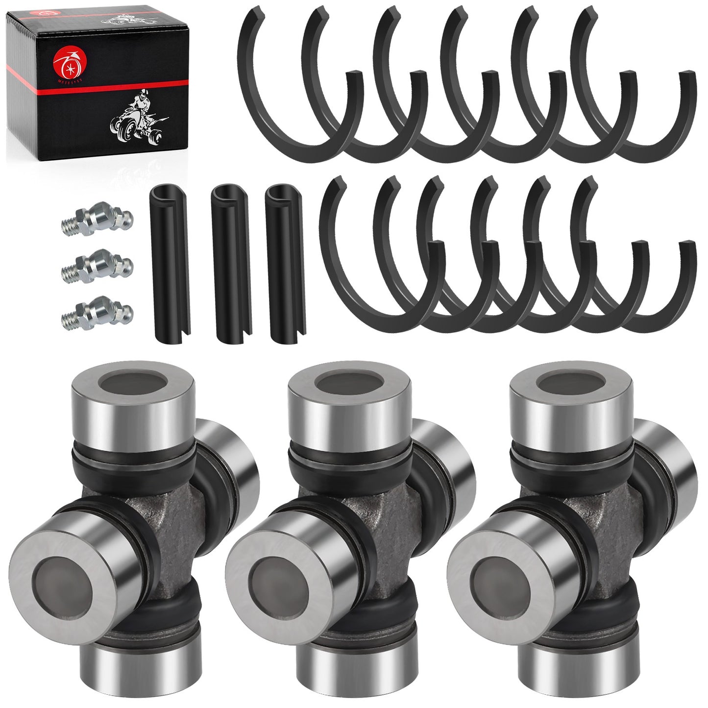 3X Prop Shaft U-Joint for Polaris Ranger Crew (570–1000)