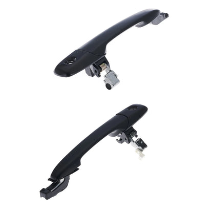 Set of 2 Black Front Door Handle Outs for Ford Ranger & Mazda BT50 (2006–2011)