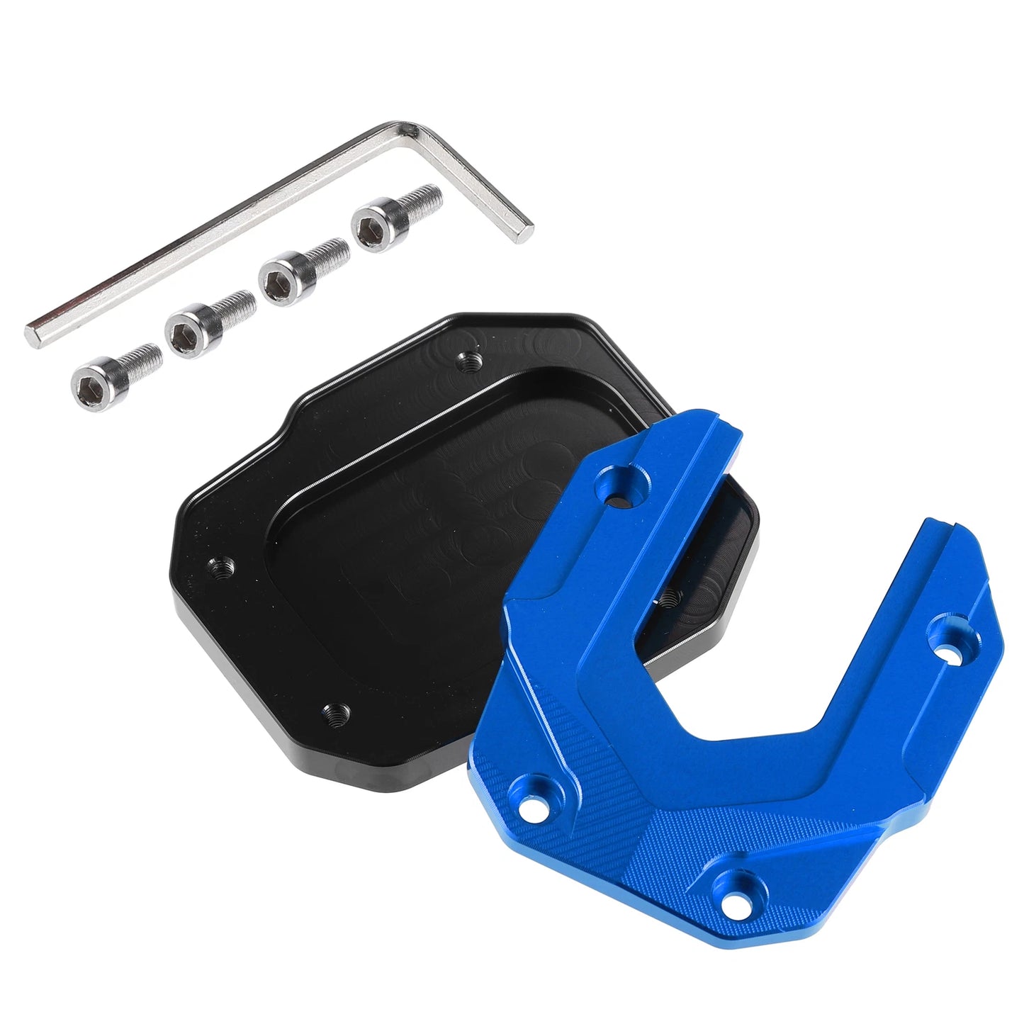 Set of 1 Aluminum Alloy Kickstand Plate Pad for BMW (Motorcycle)