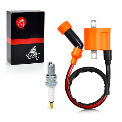Ignition Coil Pack & Spark Plug for Arctic Cat 500 4x4 (1999–2009)