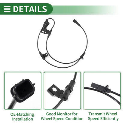 ABS Wheel Speed Sensor No. 59810J4300 for Hyundai Elantra (2016–2018)