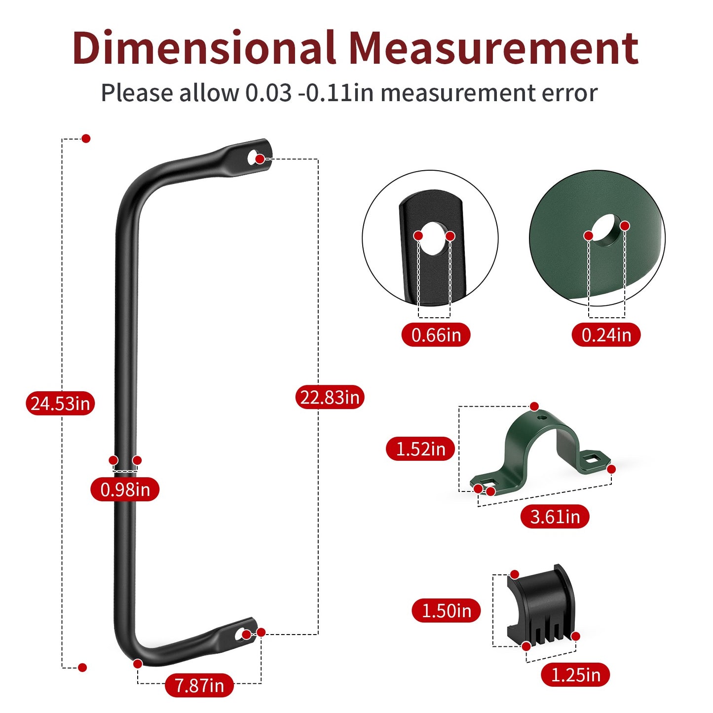 Rear Stabilizer Sway Bar for Polaris Sportsman 850 (2013–2019)
