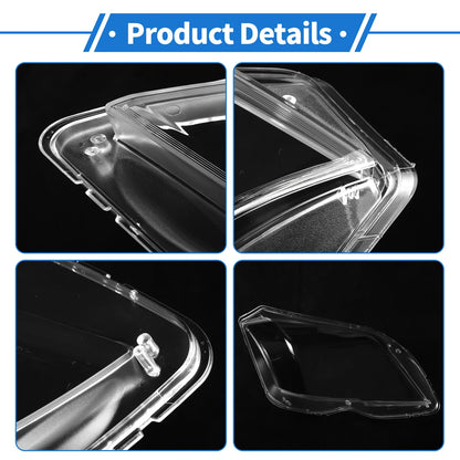 1 Pcs Headlight Lens Cover for Mercedes-Benz GLK (2009–2012)