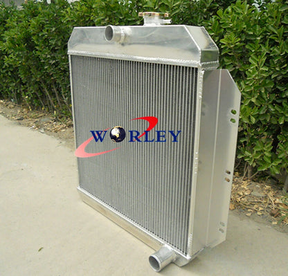 3 Row Aluminum Radiator with Fan for Chevy GM Pickup Truck (1960–1962)