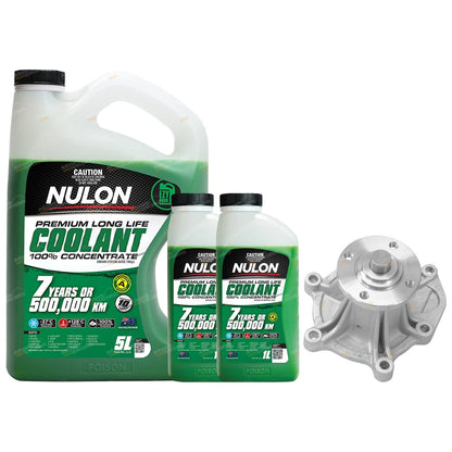 Water Pump +Coolant for Toyota 1FZ-FE 4.5L