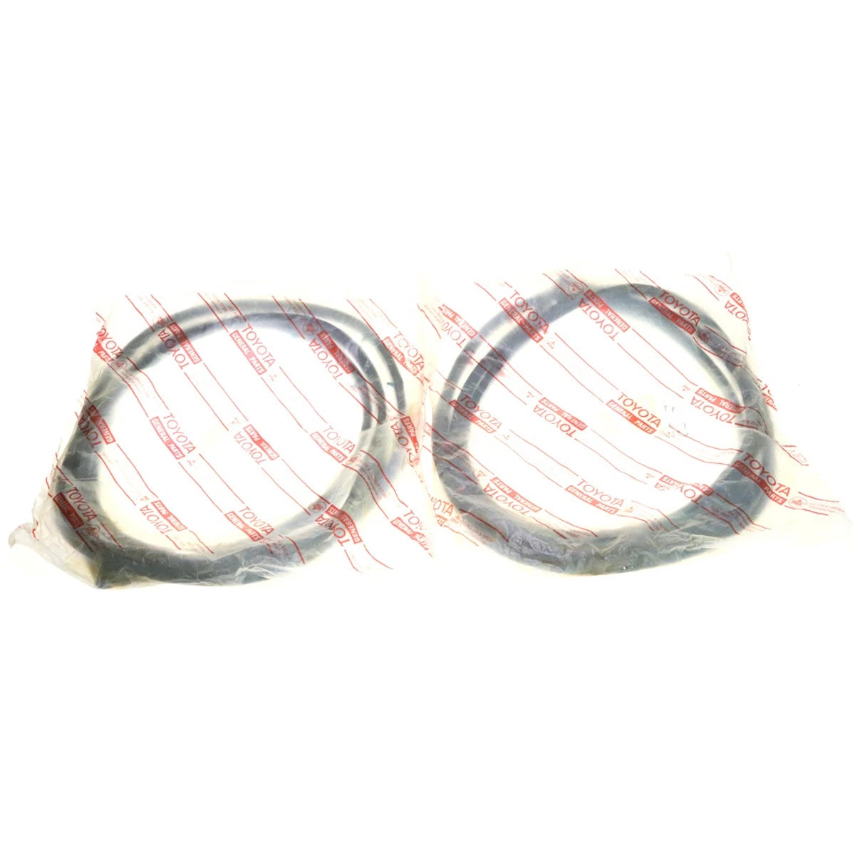 Pair Door Weatherstrip Seal for Toyota Corolla 2 Door Coupe (1970–1978)