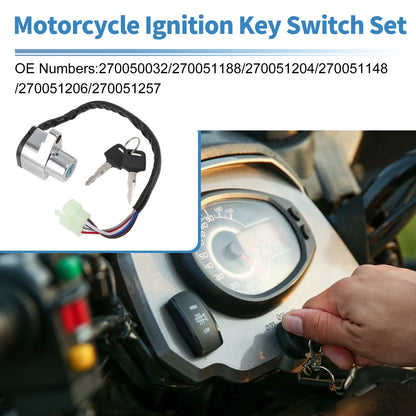 Ignition Key Switch No.270050032 for Kawasaki EN400 Vulcan 400 (1990–1993)