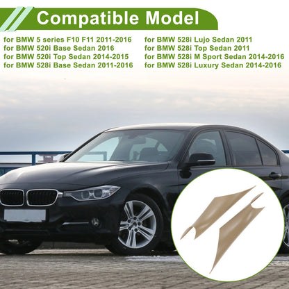 Door Panel Handle Pull Trim Cover for BMW 3 Series F30 (2012–2019) No. 51417279311 Beige