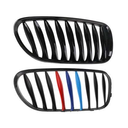 Front Kidney Grille for BMW Z4 E85 E86 (2003–2008) Gloss Black