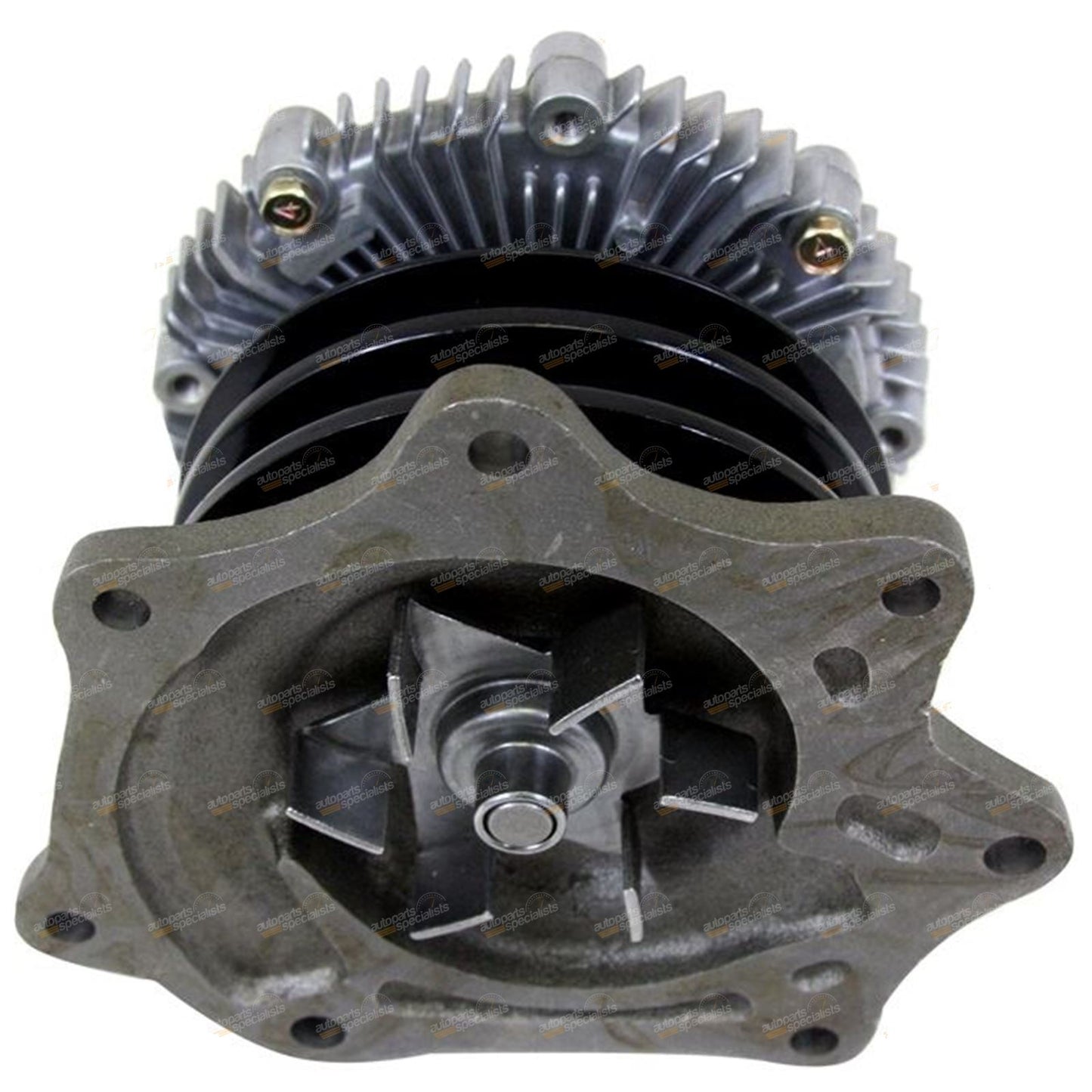 Water Pump for Nissan Navara D21 (1988–1991) Twin Pulley with Fan Clutch