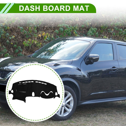 Dashboard Cover Mat for Nissan Juke F15 (2011–2019) Sun Protector Black