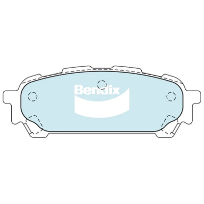 GCT Rear Disc Brake Pad Set for Subaru Impreza (2003-2006)